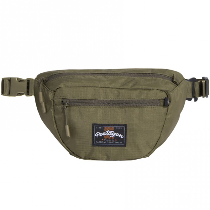 Pentagon Minor Travel Waist Pouch - Olive (K17080-06)