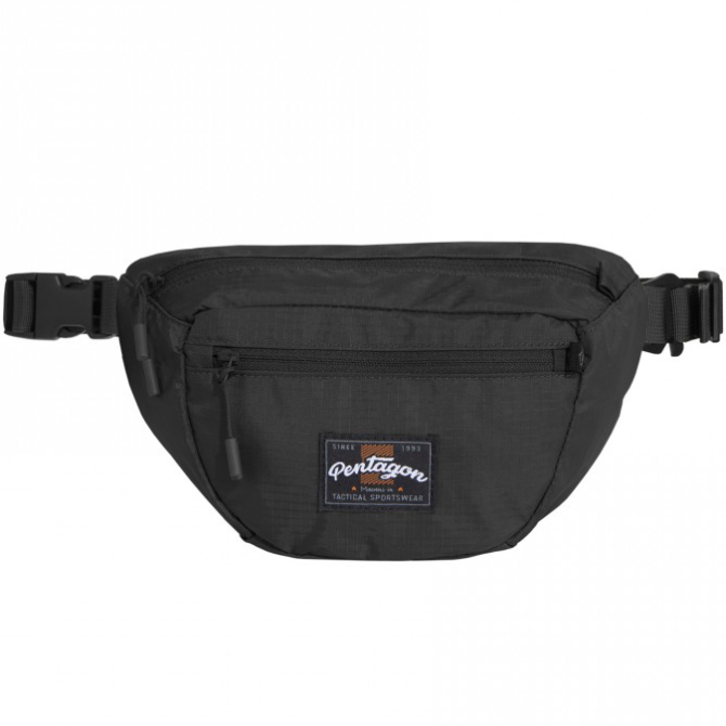 Pentagon Minor Travel Waist Pouch - Black (K17080-01)