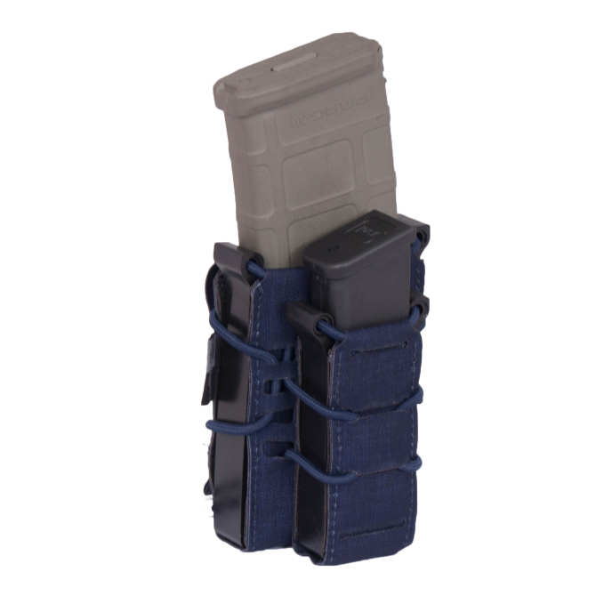 Templars Gear Fast Magazine Rifle+Pistol Pouch - Navy Blue (TG-FMRP-NB)