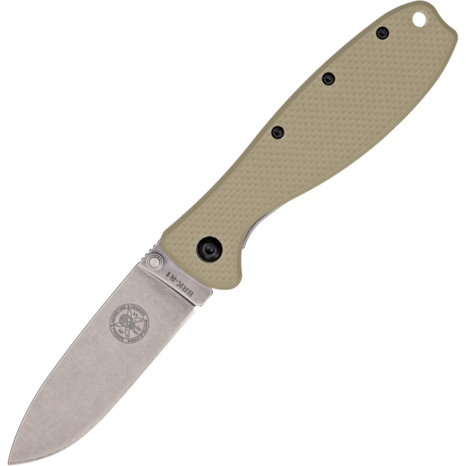 ESEE Zancudo D2 Folding Knife - Desert (BRKR2DT)