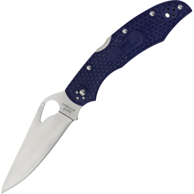 Spyderco Byrd Cara Cara 2 FRN Folding Knife - Blue (BY03PBL2)