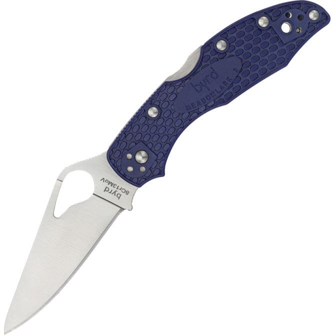 Spyderco Byrd Meadowlark 2 FRN Folding Knife - Blue (BY04PBL2)