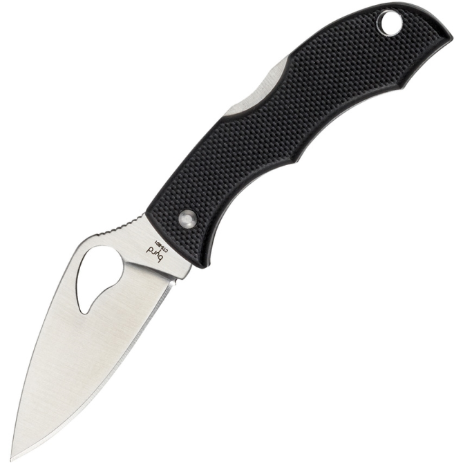 Spyderco Byrd Starling 2 G10 Knife - Black (BY12GP2)