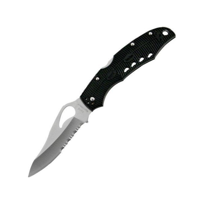 Spyderco Byrd Cara Cara FRN Folding Knife - Black (BY03PSBK)