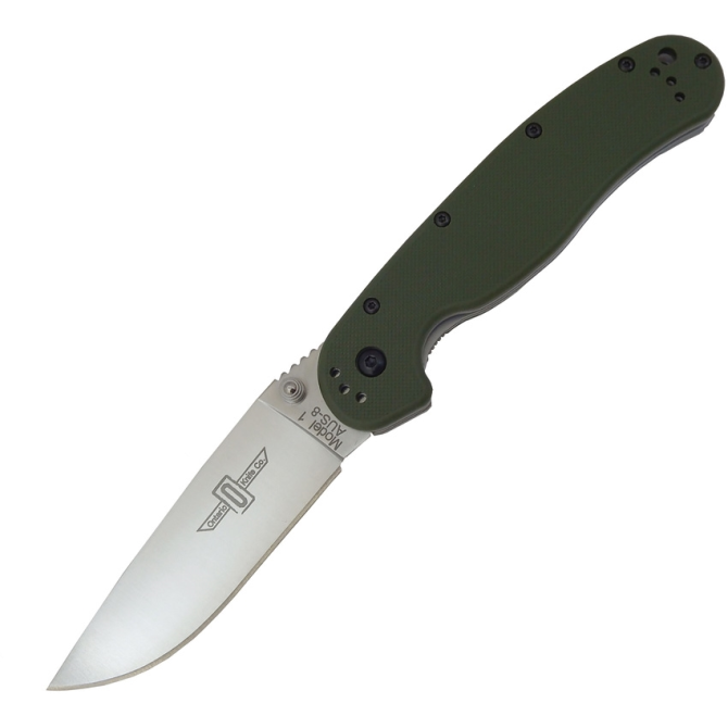 Ontario RAT-1 Folder Silver Plain Foliage - 8848FG