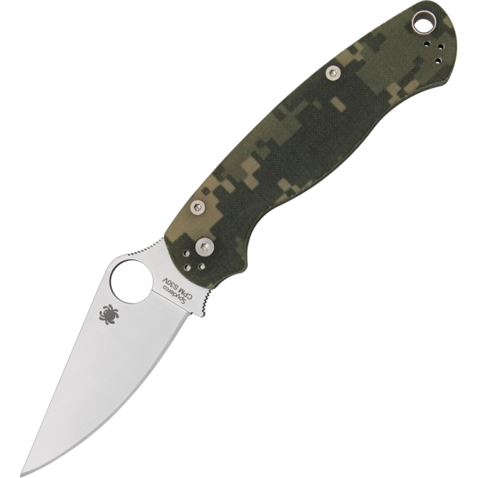 Spyderco Para Military 2 Stainless Blade Folding Knife - Digital Camo (C81GPCMO2)