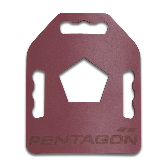 Pentagon Metallon Tac-Fitness Plate 2x2,6 kg - Lava Red (K25059)