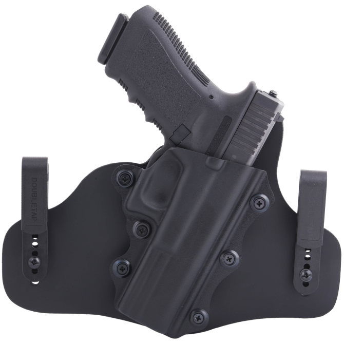 Doubletap LoPro Hybrid IWB Holster - Glock 17 - Black