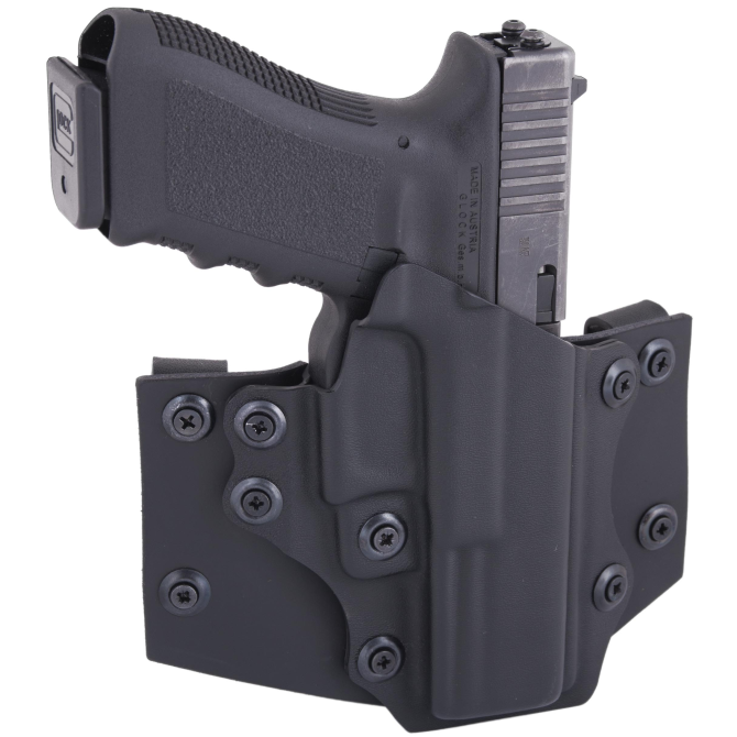 Doubletap OWB Superwings Holster - Glock 17 - Black