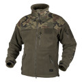 Helikon Infantry Duty Fleece Jacket  -  PL Woodland/Olive Green