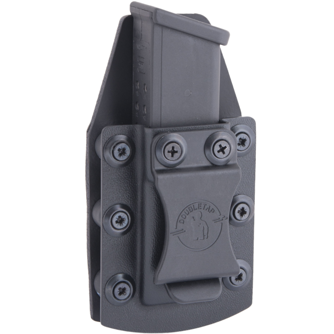 Doubletap IWB 9 mm Mag Pistol Hybrid Holster - Glock / HK USP - Black