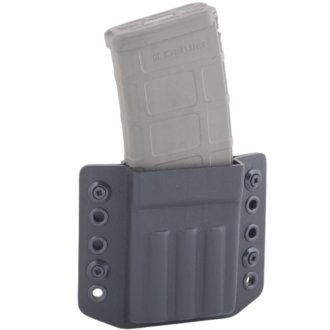 Doubletap OWB 5.56 STANAG Rifle Mag Solid Holster - Black