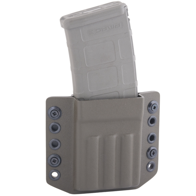 Doubletap OWB 5.56 STANAG Rifle Mag Solid Holster - Olive