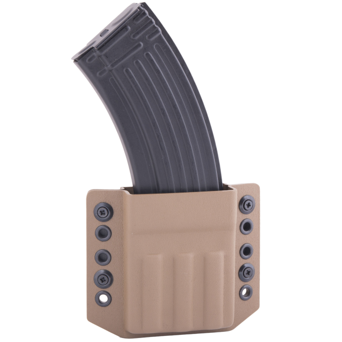 Doubletap OWB 7.62 STANAG Rifle Mag Solid Holster - Coyote