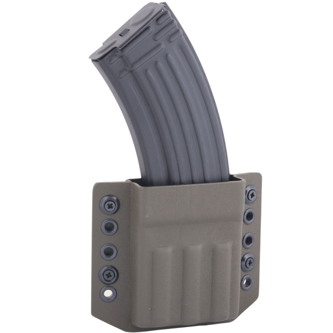 Doubletap OWB 7.62 STANAG Rifle Mag Solid Holster - Olive