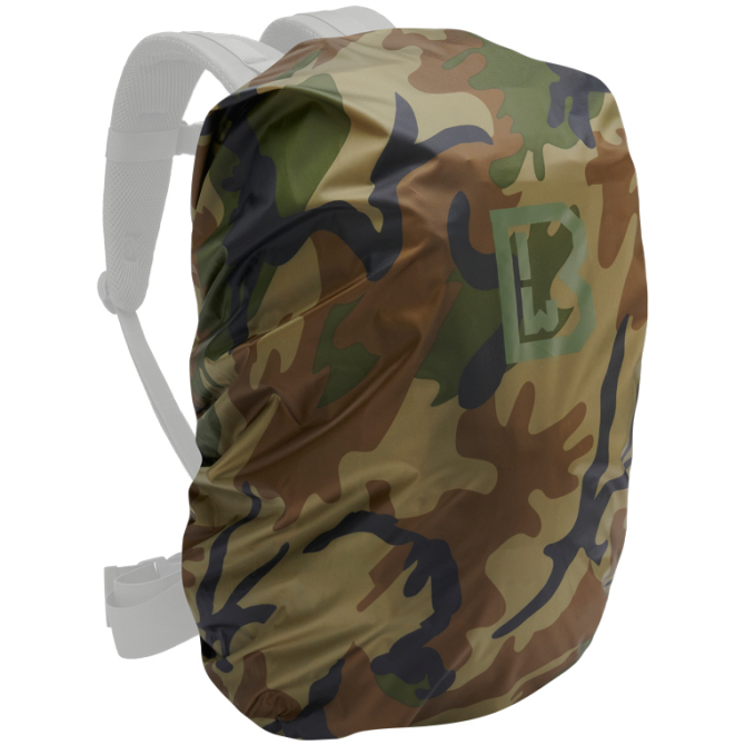 Brandit Backpack Raincover Medium - Woodland (8068-10)