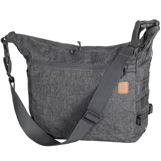 Helikon Bushcraft Satchel Shoulder Bag - Nylon/Polyester - Melange Grey