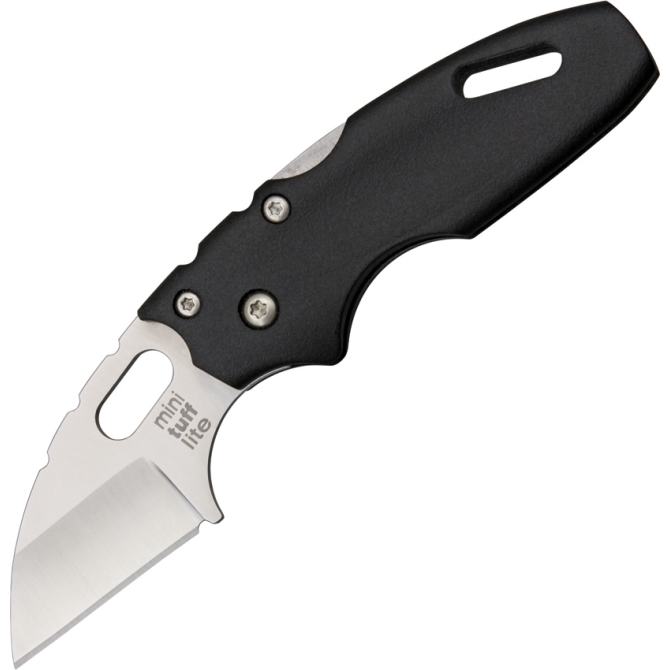 Cold Steel Mini Tuff Lite Folding Knife Plain Edge - Czarny (20MT)