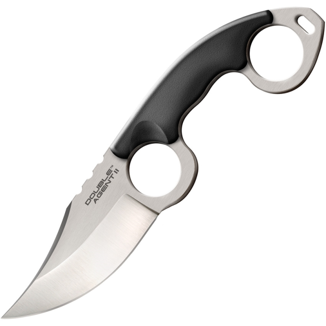 Cold Steel Double Agent II Plain Edge Fixed Knife (39FN)