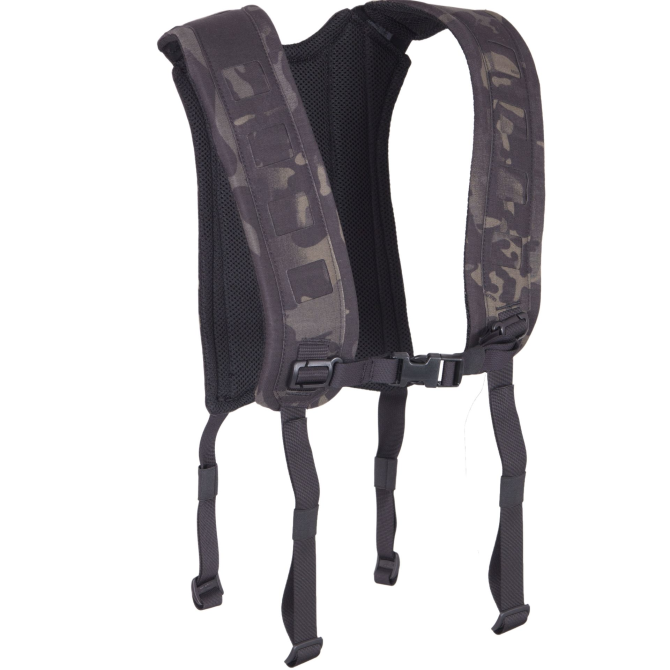 Templars Gear 4 Point H-Harness - Multicam Black