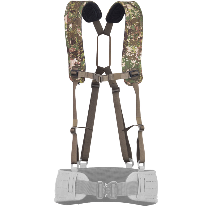 Templars Gear 4 Point X-Harness - Concamo Green