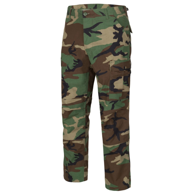 Helikon BDU Trousers  - US Woodland Rip-Stop