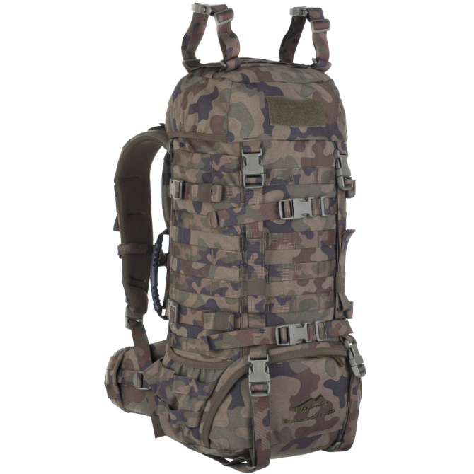 Wisport Raccoon 45l Full Camo Backpack - PL Woodland / wz.93