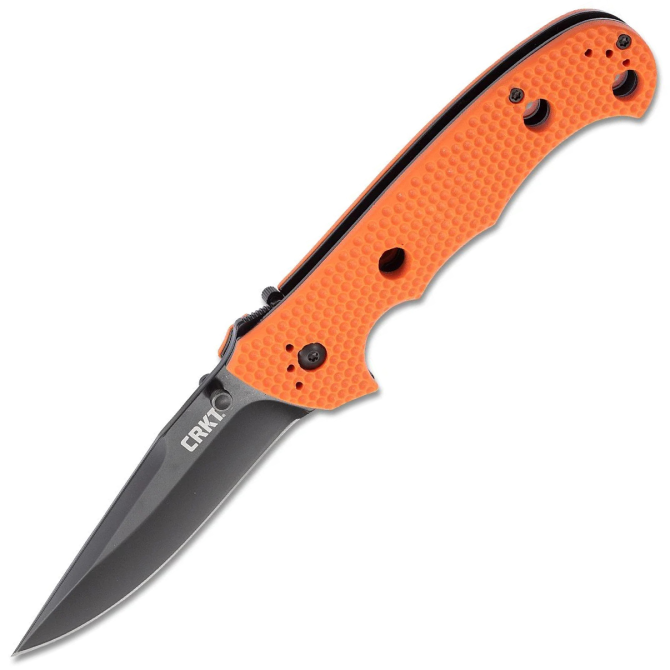 CRKT Hammond Cruiser Plain Black - Orange (7904ORB)