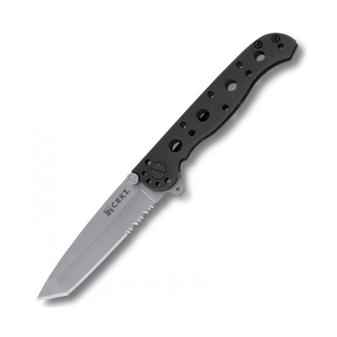 CRKT M16 Folding Knife Tanto Point - Part Serrated - (M16-10S)