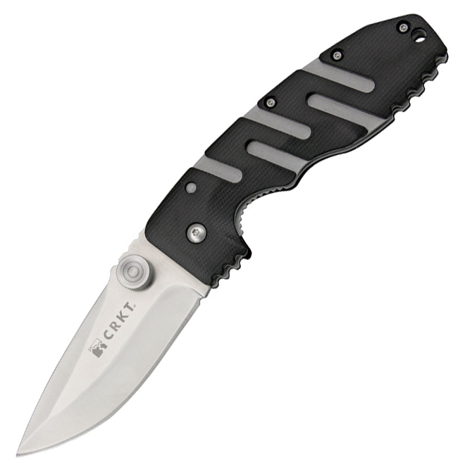 CRKT Ryan Model 7 Satin Folding Knife - Black (6803ZS)