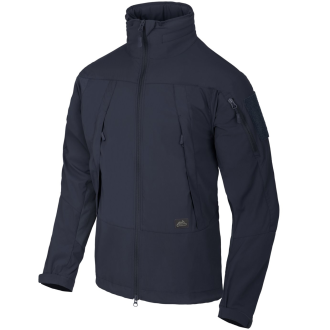 navy blue soft shell jacket