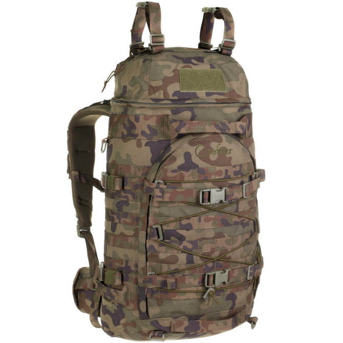 Wisport Crafter 55l Full Camo Backpack - PL Woodland / wz.93