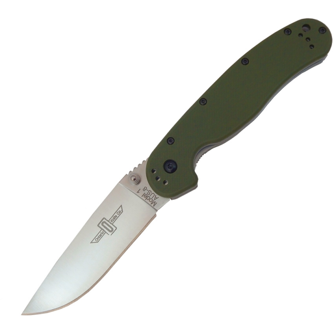 Ontario RAT-1 Folder Silver Plain Green - 8874