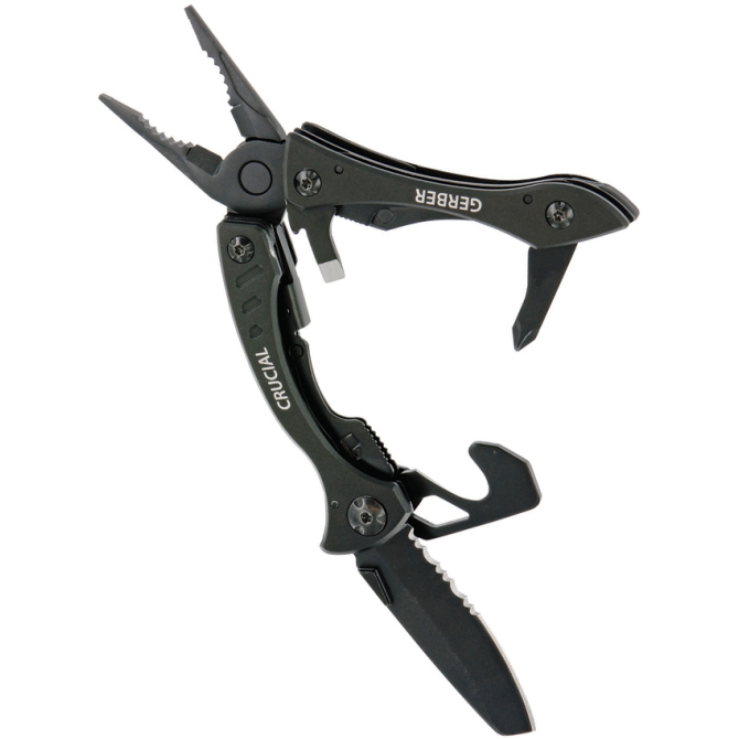 Gerber Crucial Multi Tool - Black (31-002726)