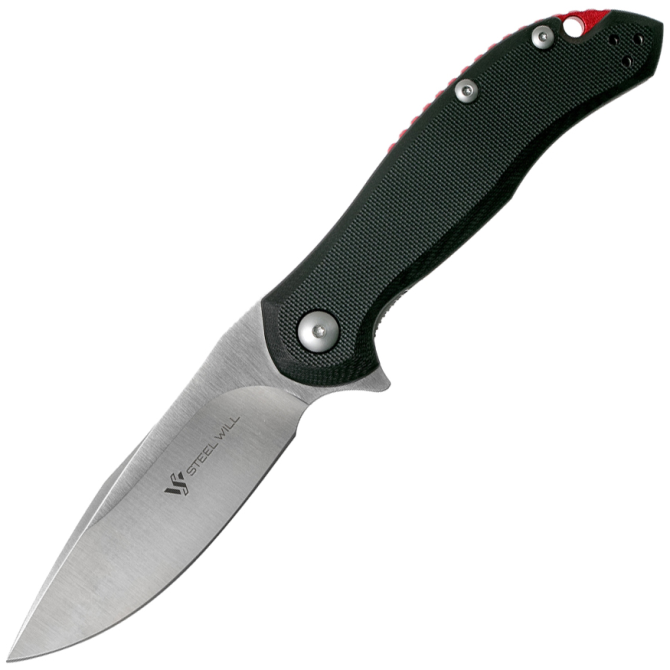 Steel Will Lanner D2 Folding Knife - Steel (F35M-01)