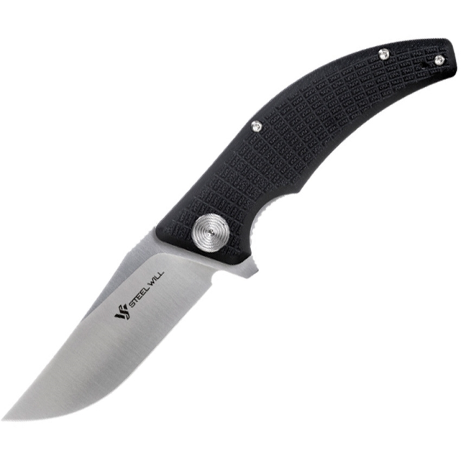 Steel Will Sargas F60 D2 Folding Knife - Black (F6010)