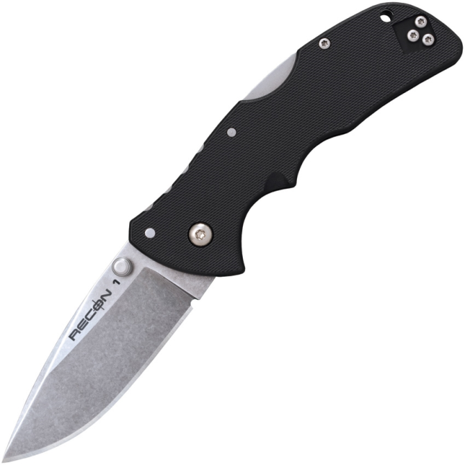 Cold Steel Recon 1 Mini SW Spear Point Folding Knife (27BAS)