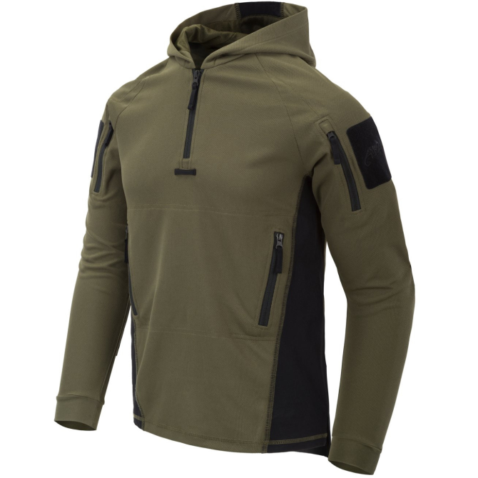 Helikon Range Hoodie - TopCool - Olive Green / Black