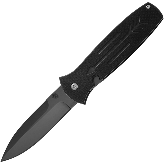 Ontario Dozier Arrow Black Folding Knife (9101)