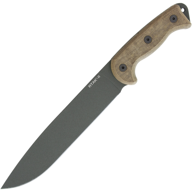 Ontario RTAK-II OD Green Edge Plain Knife (8669)