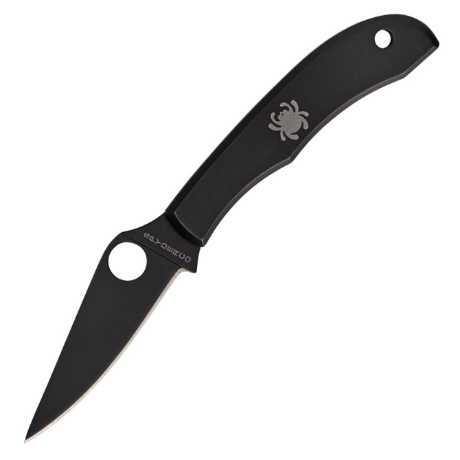 Spyderco Honeybee Folding Knife - Black (C137BKP)