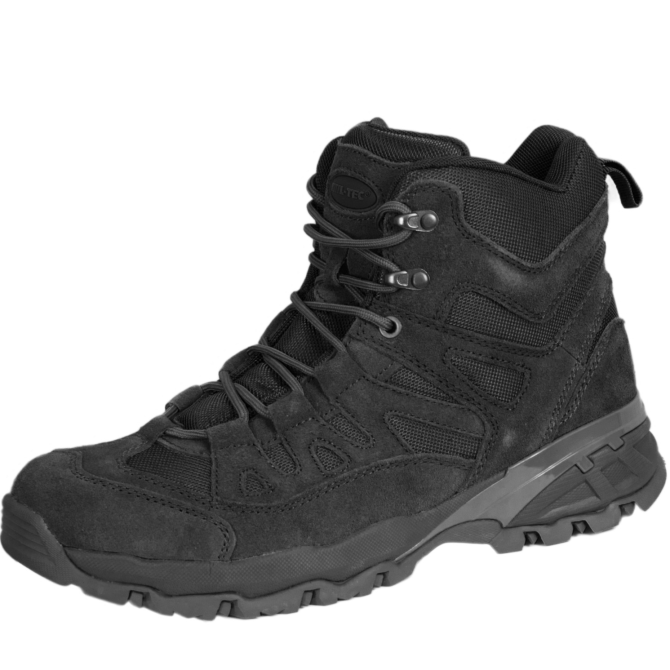 Mil-Tec Squad Boots 5 inch - Black (12824002)