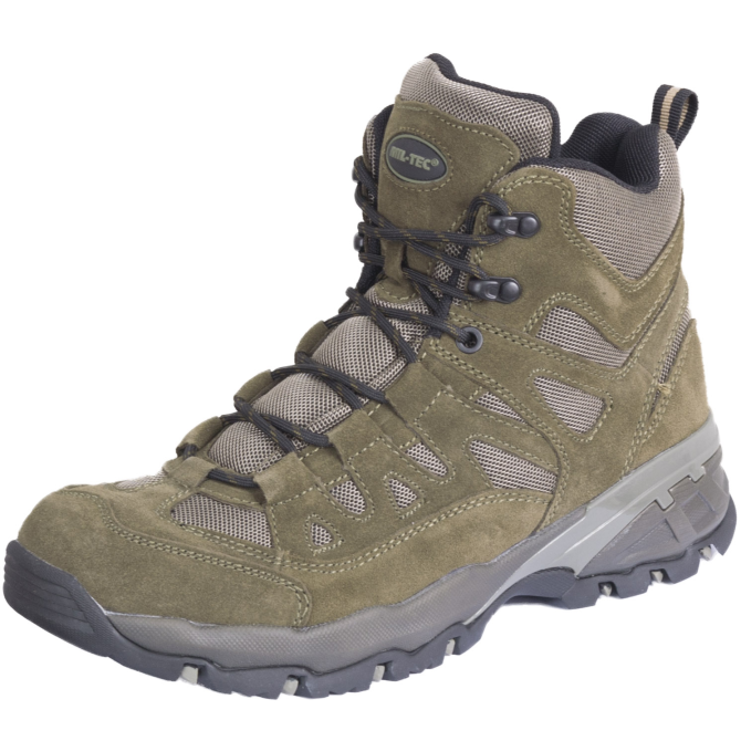 Mil-Tec Squad Boots 5 inch - Olive Drab(12824001)