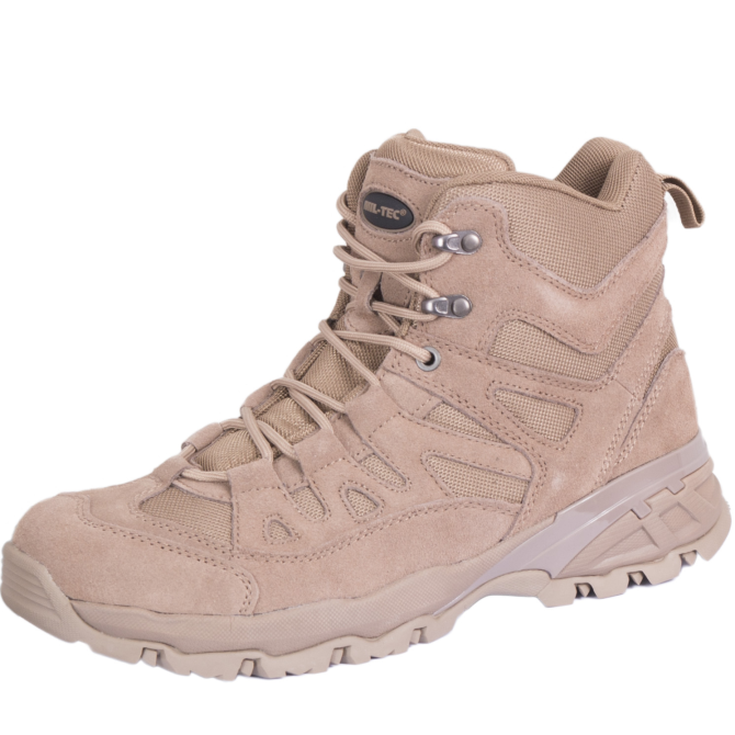 Mil-Tec Squad Boots 5 inch - Coyote (12824005)