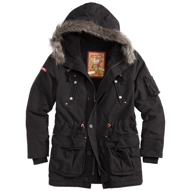 Kurtka Parka Surplus Trooper Supreme - Czarna