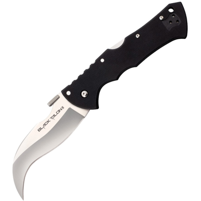 Cold Steel Black Talon II Plain S35VN Folding Knife (CS22B)