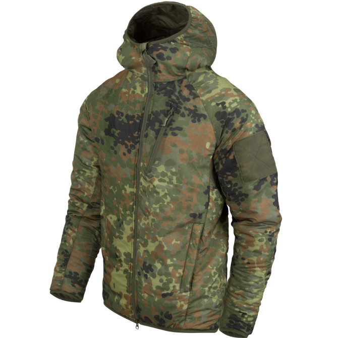 Helikon Wolfhound Hoodie Jacket - Climashield Apex - Flecktarn