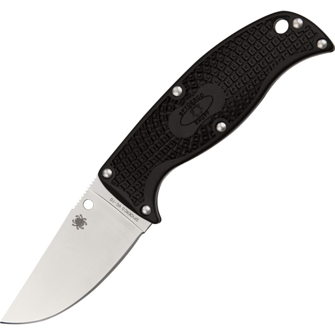 Spyderco Enuff Clip Point Fixed Knife (CFB31CPBK)