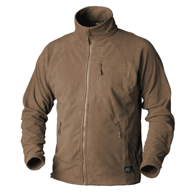 Helikon Alpha Grid Fleece Jacket - Coyote