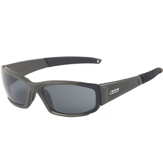 ESS CDI Ballistic Sunglasses - Matte Olive - Smoke Grey (EE9002-04)